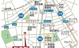 矢倉町　HP用地図