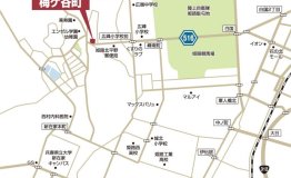 梅ケ谷町　地図