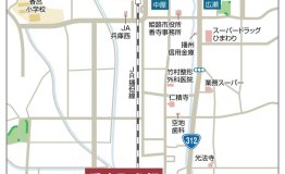 香寺町犬飼_地図