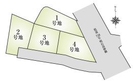 播磨町本荘　区画図(HP)